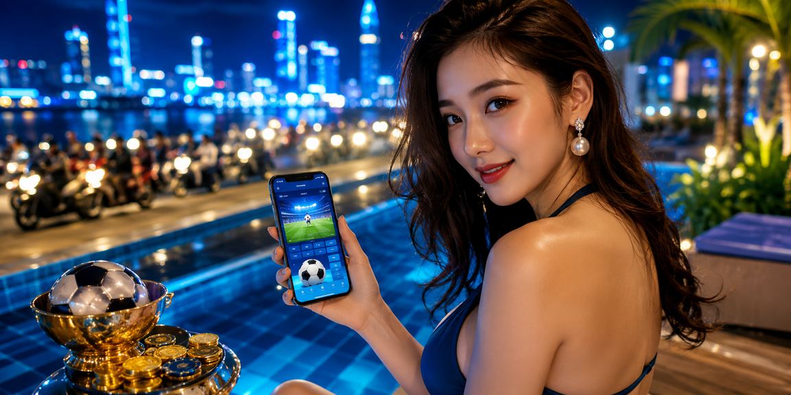 Hình ảnh trải nghiệm cược casino tại Việt Nam với giao diện di động hiện đại